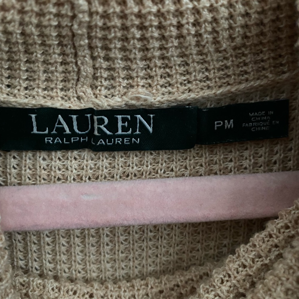 Ralph Lauren Waffle Knit Sweater Dress - Picture 6 of 16